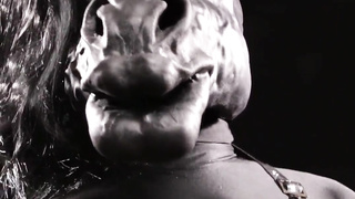 Fur Covered anthro pony stroking and toying with its giant udders and backside