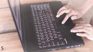 Danica and Katya are exquisite towheaded honeys who like to get bare and fondle each other