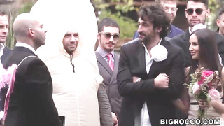 There was a wedding in the vicinity, recently and it revved into a group sex, at some point