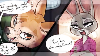 Finnick and Judy from Zootopia are nailing all night long and luving it a plenty of