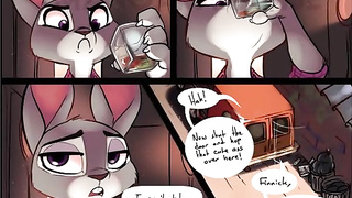 Finnick and Judy from Zootopia are nailing all night long and luving it a plenty of