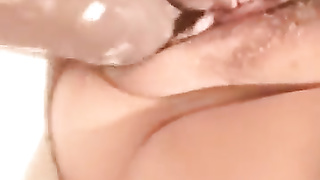 Cougar getting that ample black bone