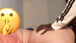 White Milf Put It On Yung BIG BLACK COCK Part two