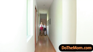 Mature stunner, Tanya Tate is having a adorable three-way with a young woman and her beau