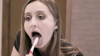 Muddy minded dame got down and grubby with 2 fellows at the same time, the other day