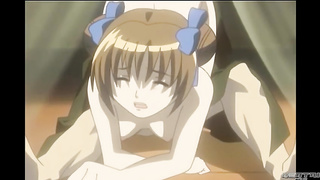 Super-Naughty Anime Porn lady is throating a rock firm pipe and getting it from the back