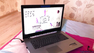 Pretty nubile black-haired is having casual hookup with her step- step-brother and hoping to get creampied