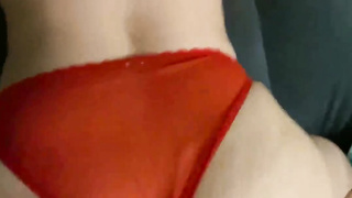 Red-Hot School Stunner Gets Jism On Her Fresh Underwear