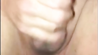 Super-Naughty mature is having casual romp with a junior dude and using a cord- on