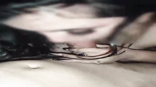 Mexican mature is dressed in a mask while deepthroating a rock rock-hard man-meat like a professional