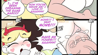 Starlet vs the of romp comic