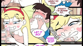 Starlet vs the of romp comic