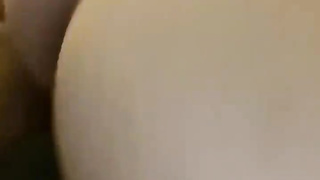 Hefty Caboose white lady railing BIG BLACK COCK til I Buss