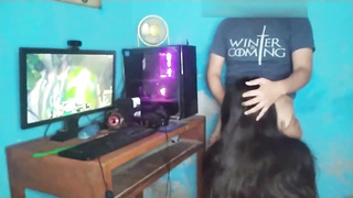 My step-brother romps me while I'm frolicking LoL.