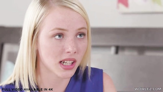 Cheerleaders, Dixie Lynn and Natalia Nix are making love with each other in the room