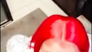 CRIMSON HEAD THOT DEEPTHROATS BONER AND PLEADS FOR NADS