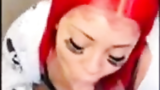 CRIMSON HEAD THOT DEEPTHROATS BONER AND PLEADS FOR NADS