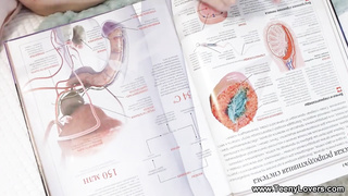 Mischievous platinum-blonde female got down and filthy with her step- brother-in-law and luved it a plenty of