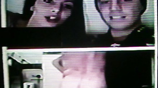 Horny College girl admires my dirty hot show (+ sound )