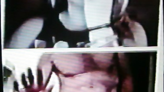 She fills her 4 eyes full of my [censored]-hot show .