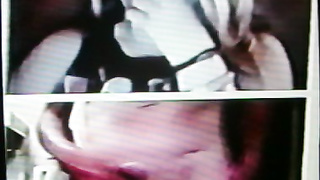 She fills her 4 eyes full of my [censored]-hot show .