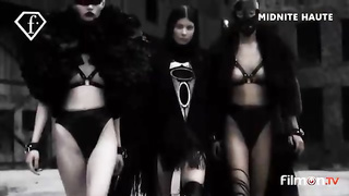 Uber-Cute ladies are posing in front of the camera in softcore undergarments and fantastic clothes