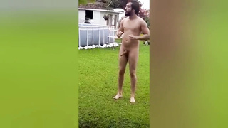 My neighbor was recording me while I was nude on my farm so I took her inwards the building and plumbed her cooter and left her total of love jam