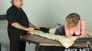 Jaw-Dropping dame is finger-tickling her labia like mischievous