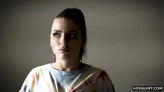 Adriana Chechik is shrieking while getting fisted and banged by 2 dudes at the same time