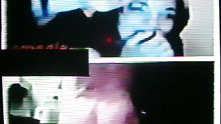 Horny College girl adds her ass & tits to my hot show (+ sound )