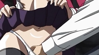 Accomplished sugar dad munches cock-squeezing vag until spunk ran down his chin