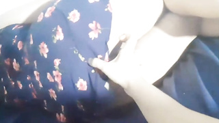 Ultra-Kinky doll in a floral sundress is about to get finger-tickled until she begins bellowing
