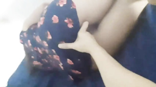 Ultra-Kinky doll in a floral sundress is about to get finger-tickled until she begins bellowing