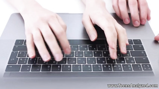 Crimson haired honey, Elin Holm is about to have casual fuck-fest with her testing friend