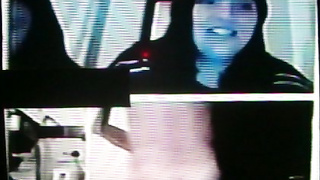 2 horny College girls have fun filming my hot show (+ sound )