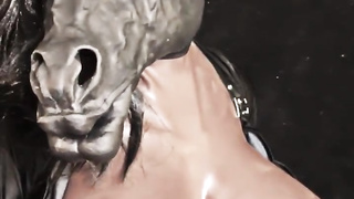 Hairy anthro ponyplayer mare with thick cupcakes