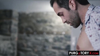 Kenzie Reeves is holding her gams hoisted high while her fresh beau is shagging her brains out