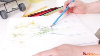 Sexy stud is pounding his greatest pal's naughty gf, Kristi in the culo and lovin’ it