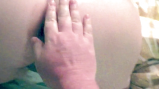 Round housewife is hotwife on her spouse with the neighbor and screaming from elation while jizzing