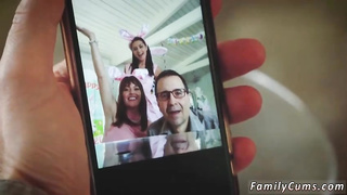 2 supah nasty honeys are impatient to have fuck-a-thon with one stud, during his b-day soiree