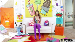 Kyler Quinn is a delectable light-haired who doesn't mind stroking in front of the camera