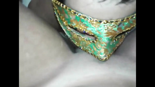 Hubby Hotwife wiping the jizm in his wifey's cootchie with his gullet and taking a piss