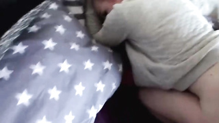 Crimson haired lady is yelling while having ultra-kinky fucky-fucky with a random stud, from the vicinity