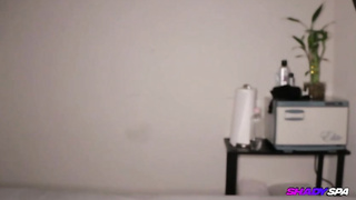 Fantastic, Ebony massagist is providing a sensuous hj to one of her customers, just for joy