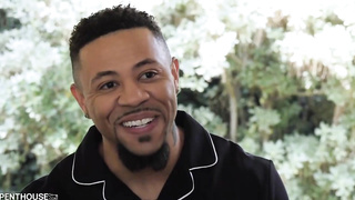 Smoking torrid female in glamour undergarments, Britney is antsy to have bi-racial anal invasion hook-up with her paramour