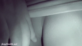 A Subway Caressing Caught on Camera