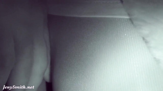 A Subway Caressing Caught on Camera