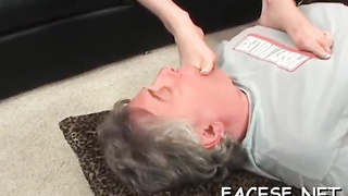 Foxy sweetheart pops many times