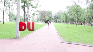 Adorable ash-blonde damsel is making her debut porno vid and loving every single 2nd of it