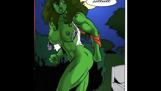 She Hulk transformation compilation 1